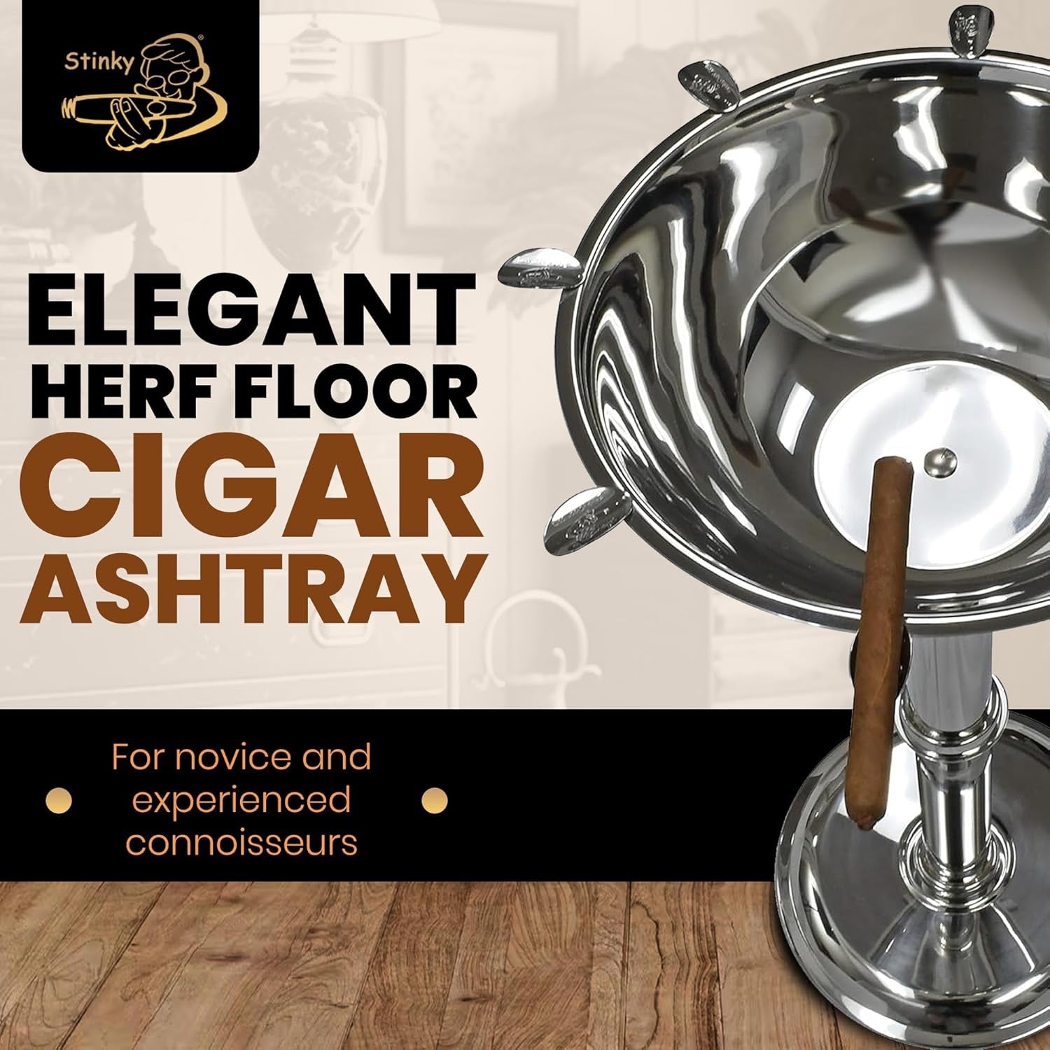 stinky-ashtray-herf-edition-zigarrenaschenbecher-stand-8-ablagen image 6