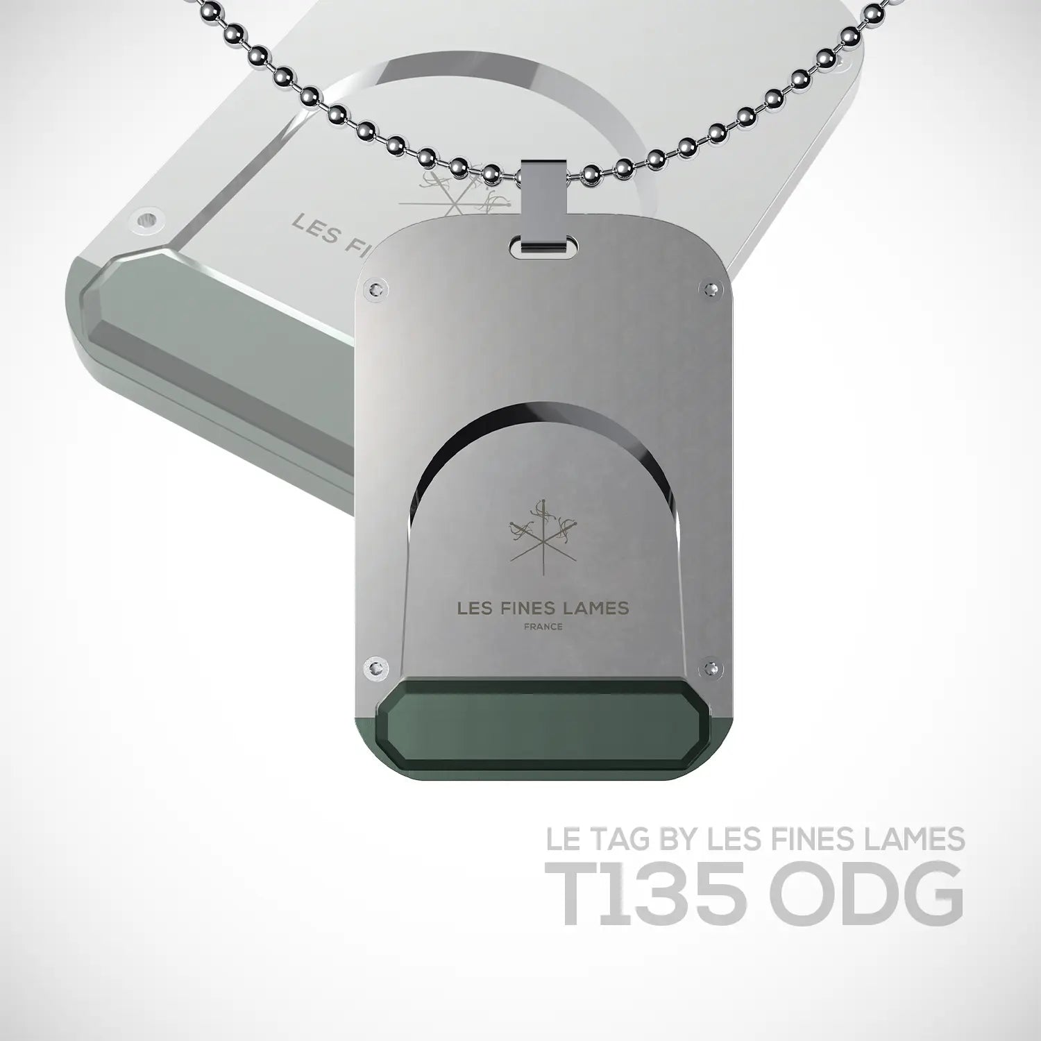 les-fines-lames-le-tag-t135-guillotine-cutter-od-green-klinge image 1