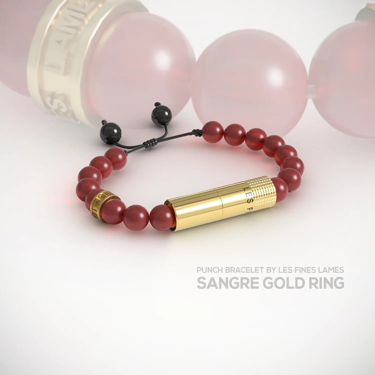 les-fines-lames-punch-bracelet-sangre-puncher-rot-gold-ring image 1