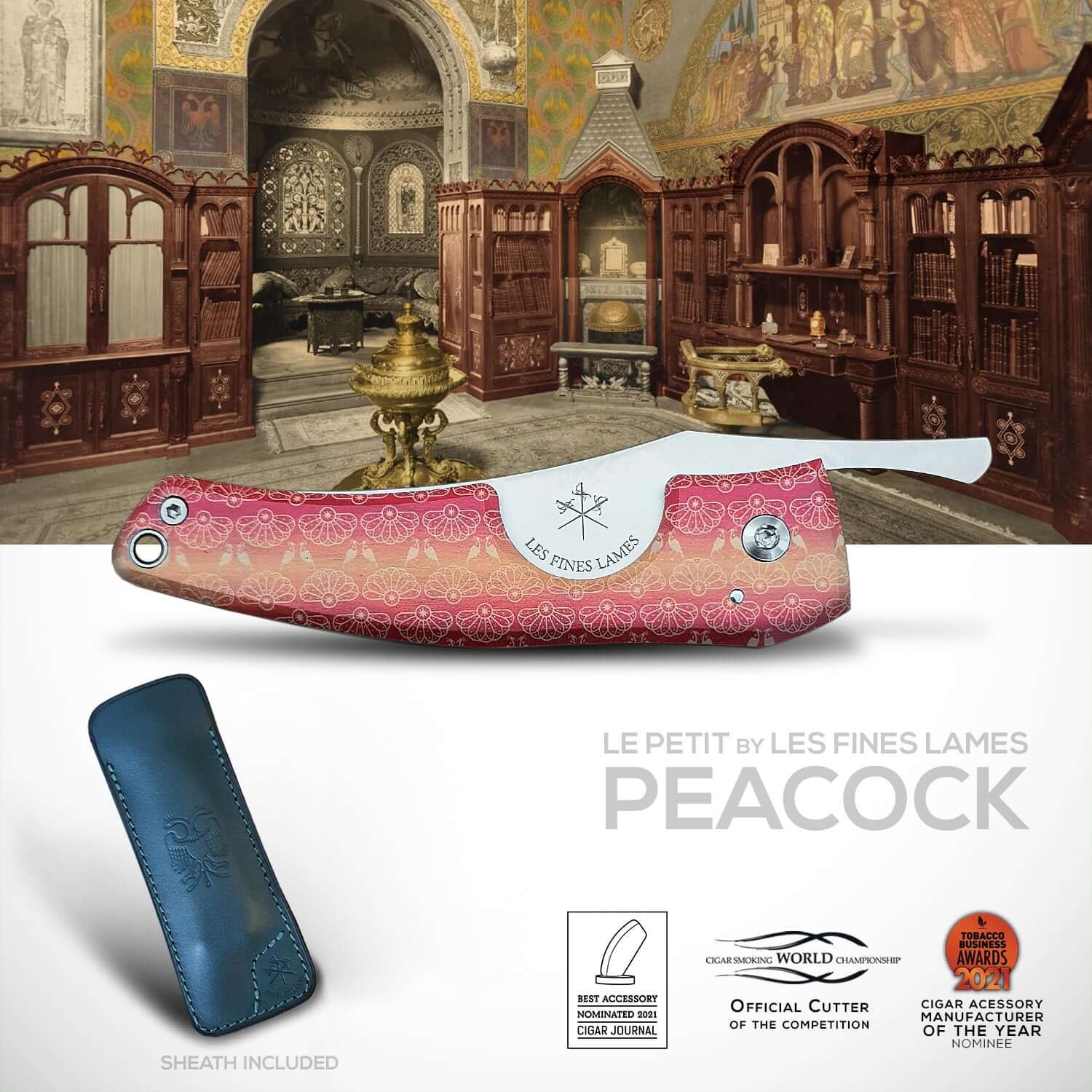 les-fines-lames-le-petit-zigarrencutter-peacock-olivenholz image 3