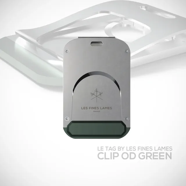 les-fines-lames-le-tag-clip-zigarrenschneider-od-green image 1