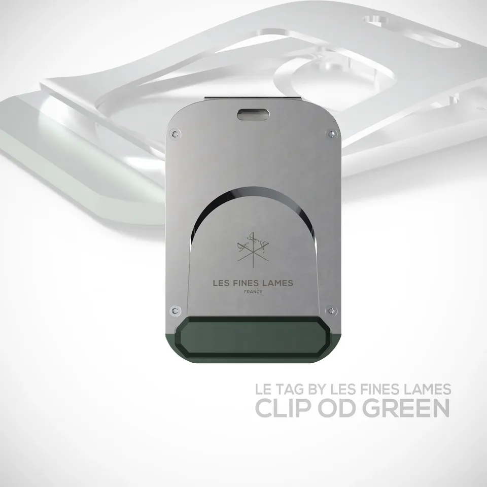 les-fines-lames-le-tag-clip-zigarrenschneider-od-green image 1