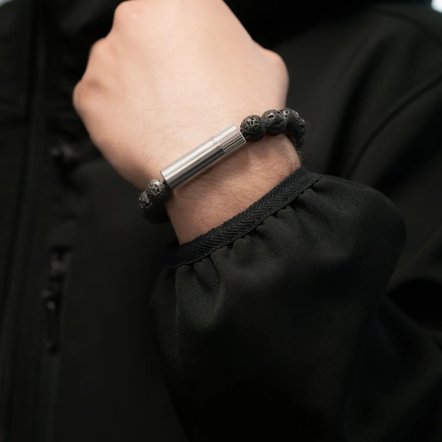 les-fines-lames-punch-bracelet-zigarrenpunch-lava-elastisch image 4
