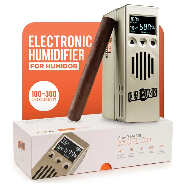 cigar-oasis-excel-3-0-befeuchter-elektronisch-mit-wlan image 1