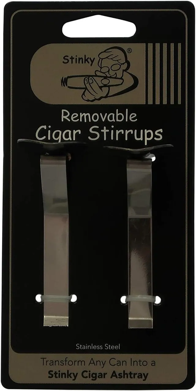 stinky-original-zigarrenhalter-2er-set-edelstahl-clip image 1