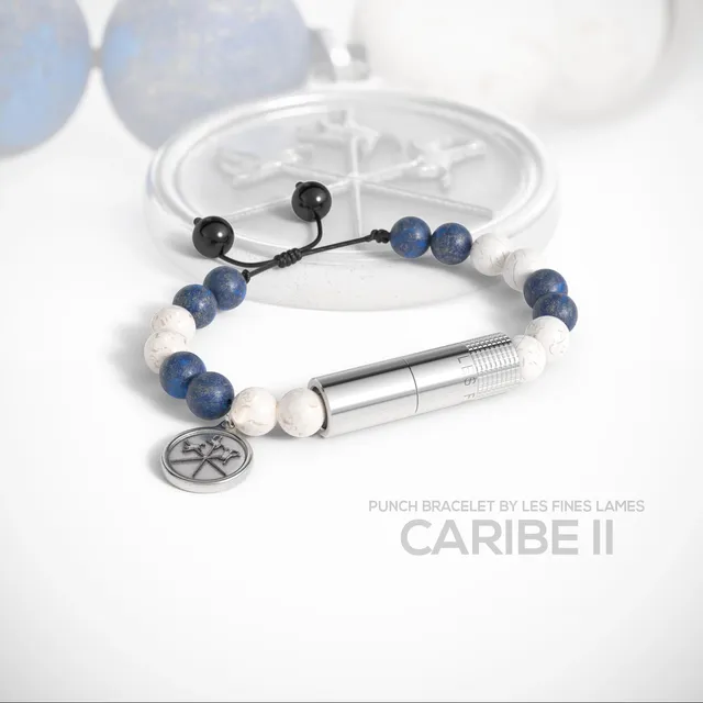 les-fines-lames-punch-bracelet-caribe-ii-punch-armband-verstellbar image 1