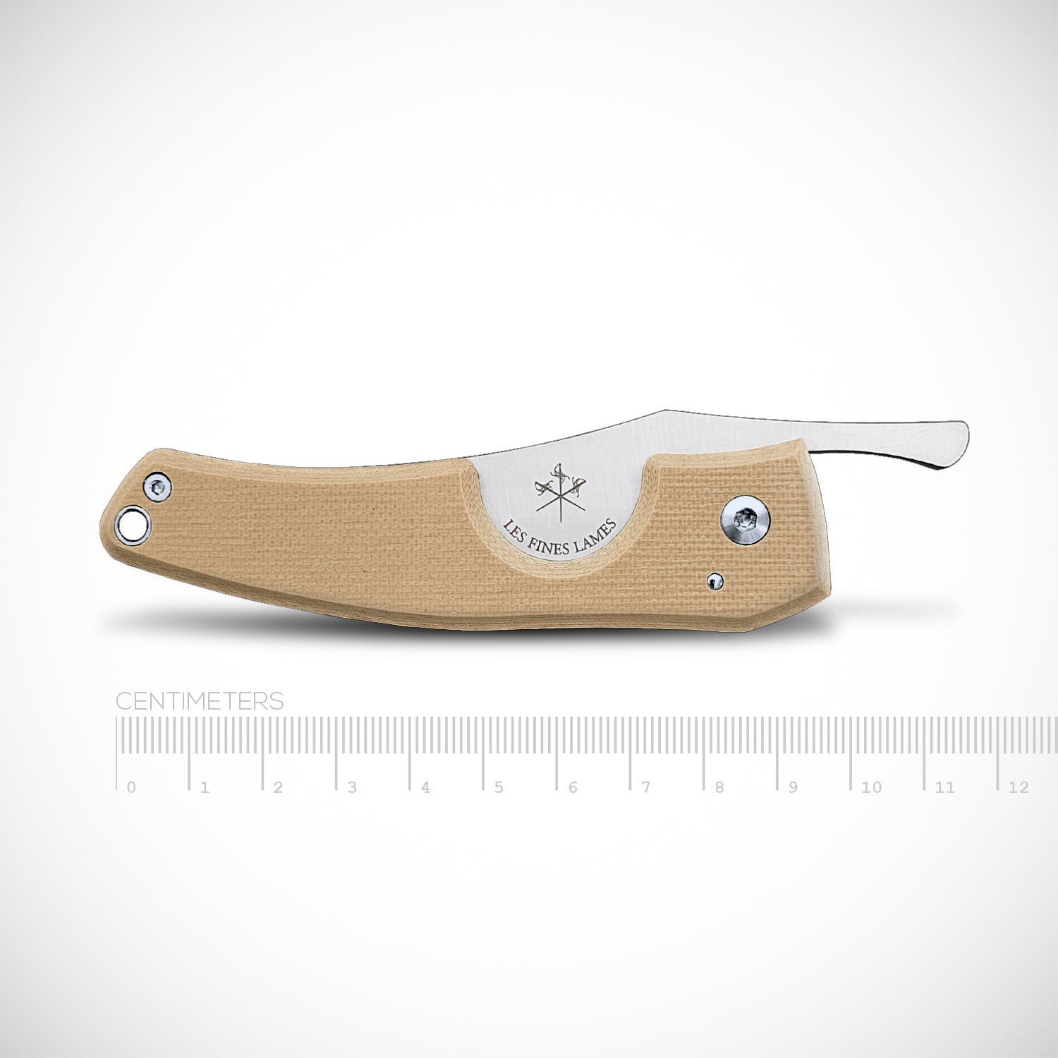 les-fines-lames-le-petit-zigarrenmesser-fde-g10-braun image 4