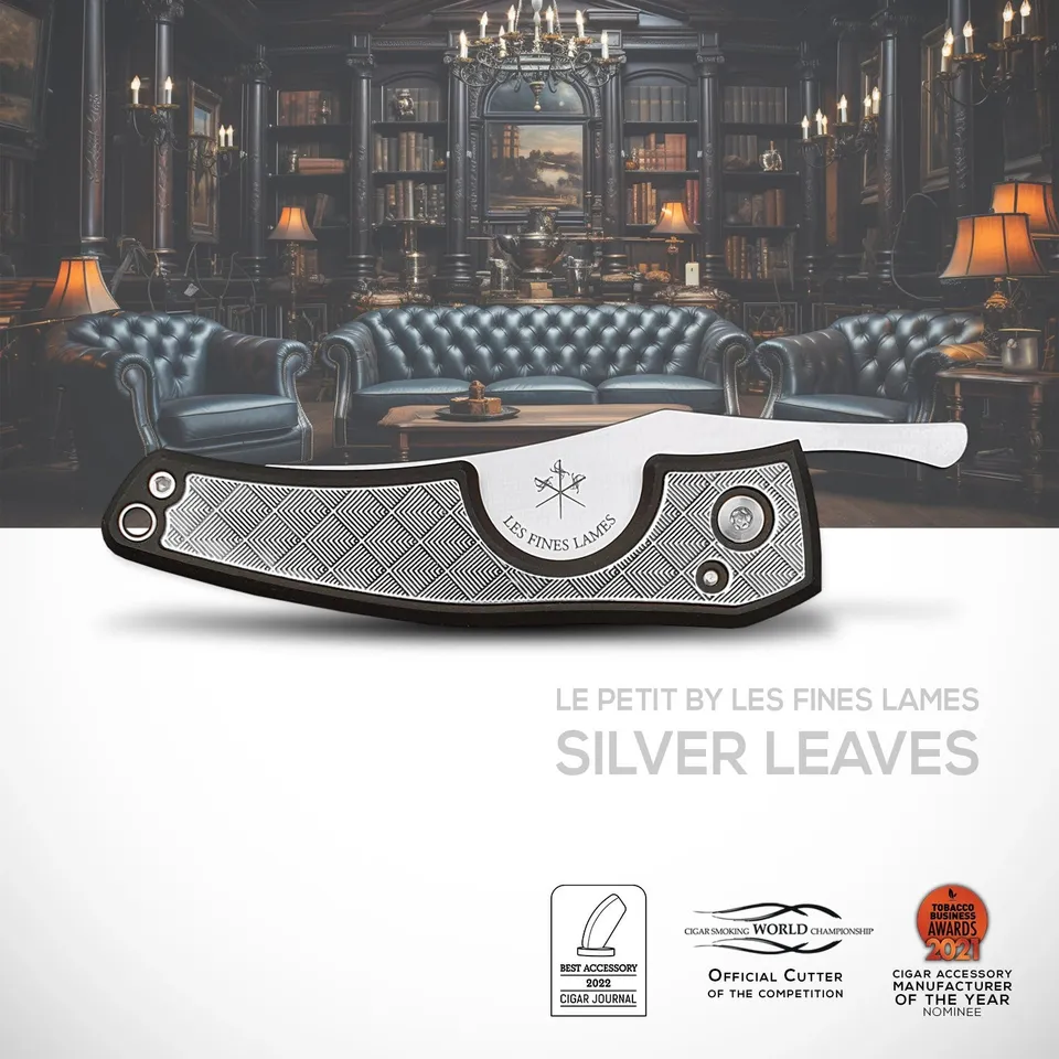 les-fines-lames-le-petit-zigarrenschneider-silver-leaves-klassik image 1