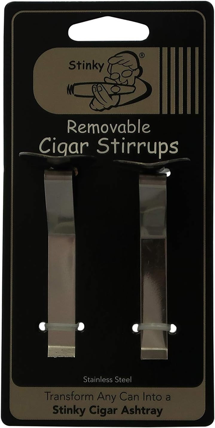 stinky-original-zigarrenhalter-2er-set-edelstahl-clip image 1
