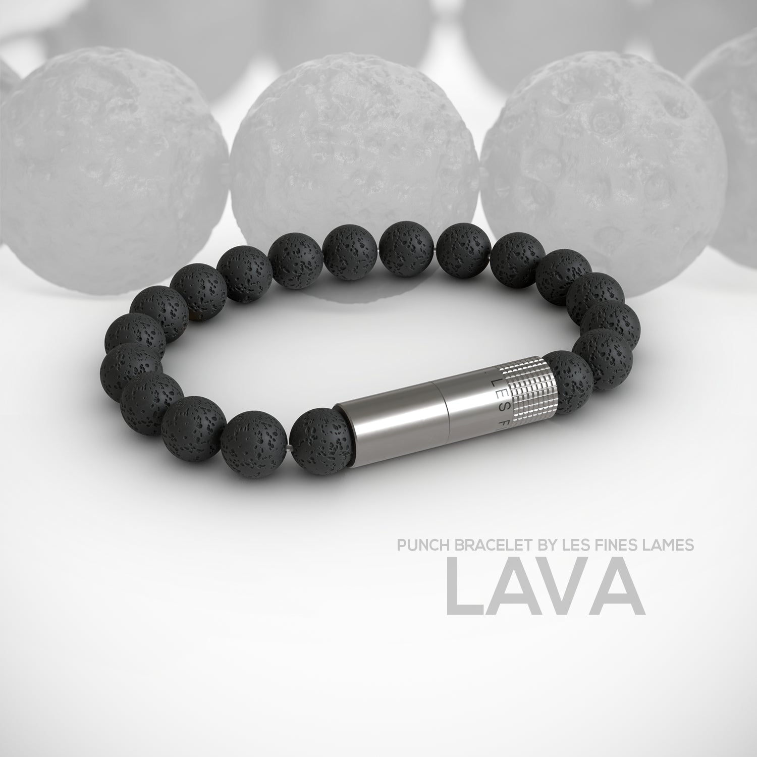 les-fines-lames-punch-bracelet-zigarrenpunch-lava-elastisch image 1