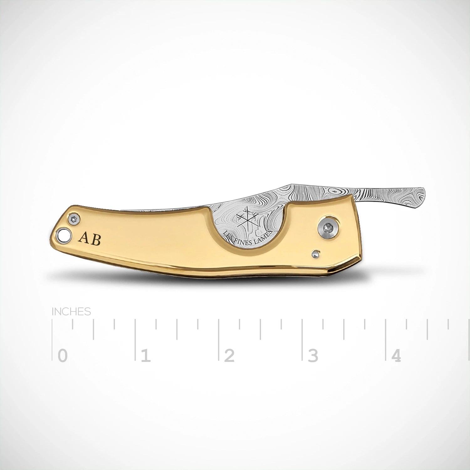 les-fines-lames-le-petit-initiale-gold-zigarrencutter-damast image 3