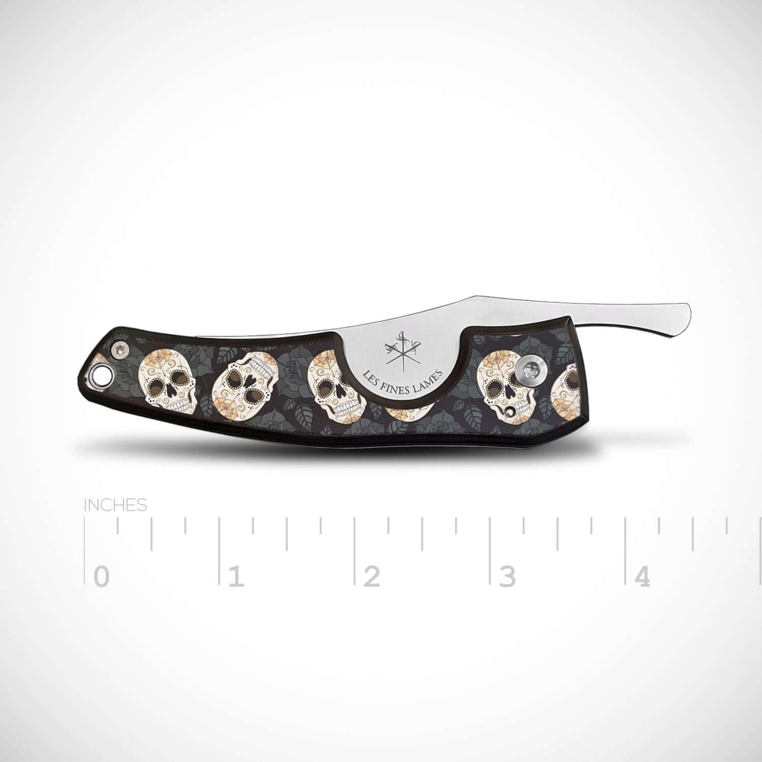 les-fines-lames-le-petit-zigarrenschneider-calavera-mit-stahlklinge image 3