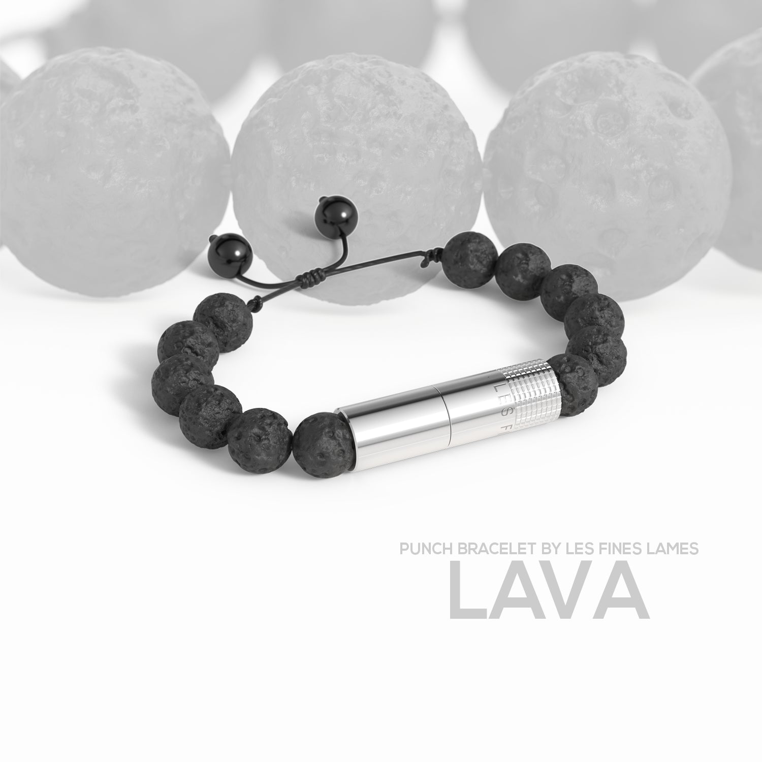 les-fines-lames-punch-bracelet-zigarrenpunch-lava-elastisch image 6