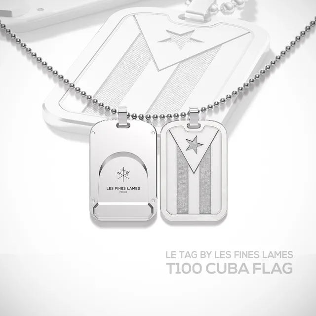 les-fines-lames-le-tag-t100-flag-cuba-silver-cutter image 1