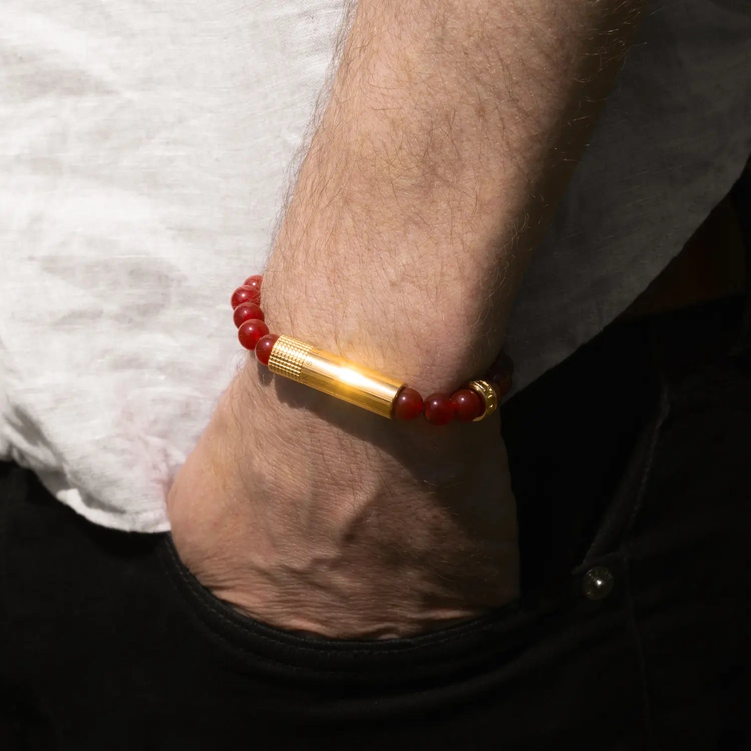 les-fines-lames-punch-bracelet-sangre-puncher-rot-gold-ring image 4