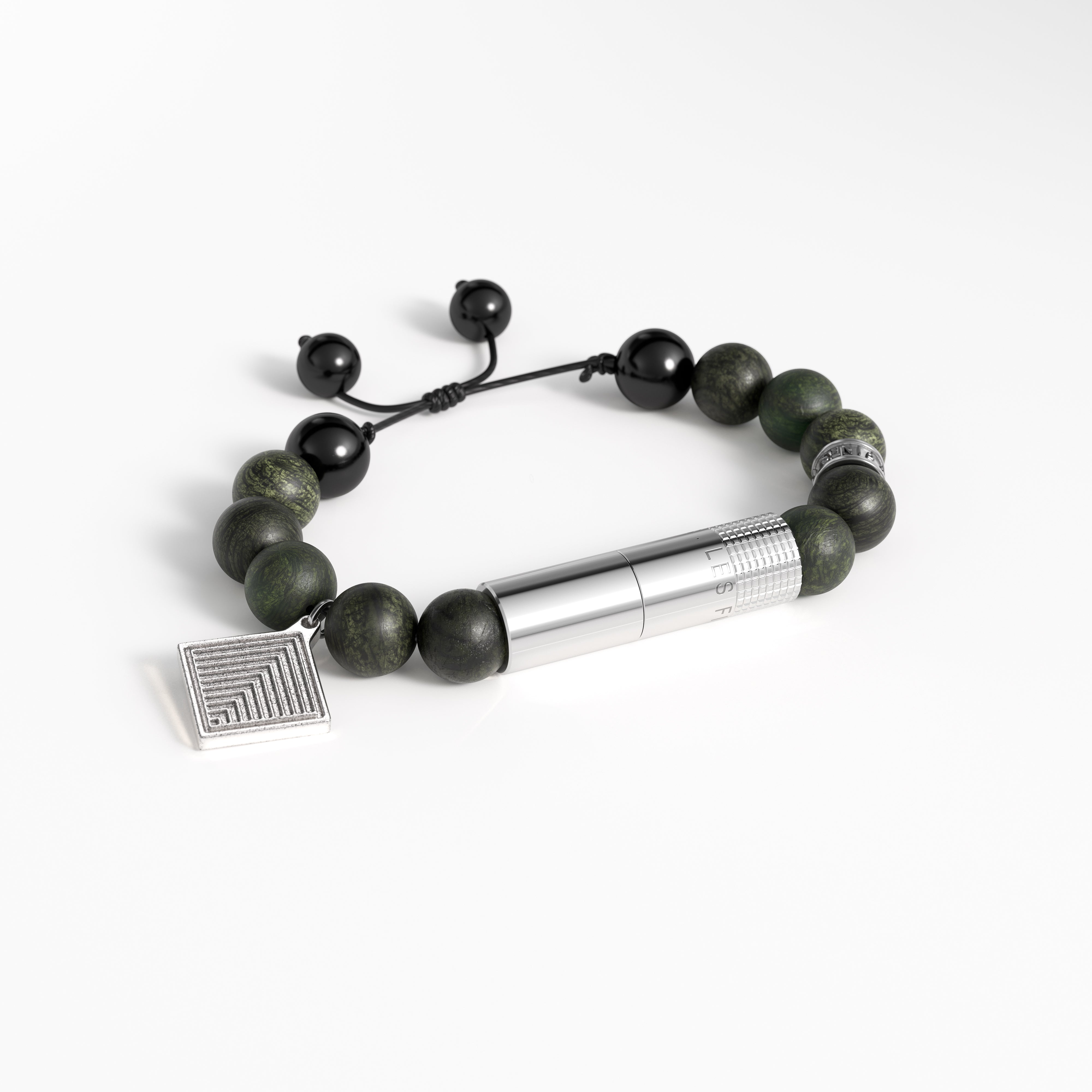 les-fines-lames-punch-bracelet-zigarrendrill-candela-leaf image 2