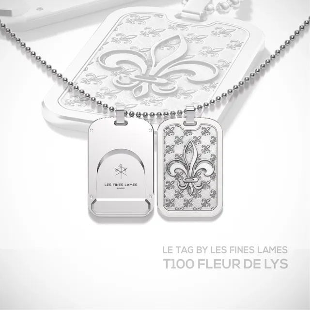 les-fines-lames-le-tag-t100-fleur-de-lys-zigarrenabschneider-silber image 1