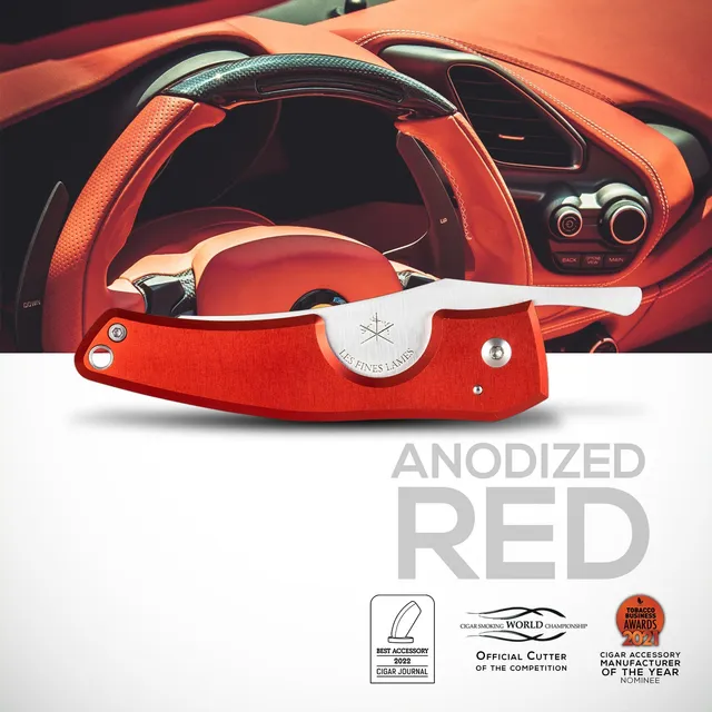 les-fines-lames-le-petit-anodized-red-zigarrenschneider-rot image 1