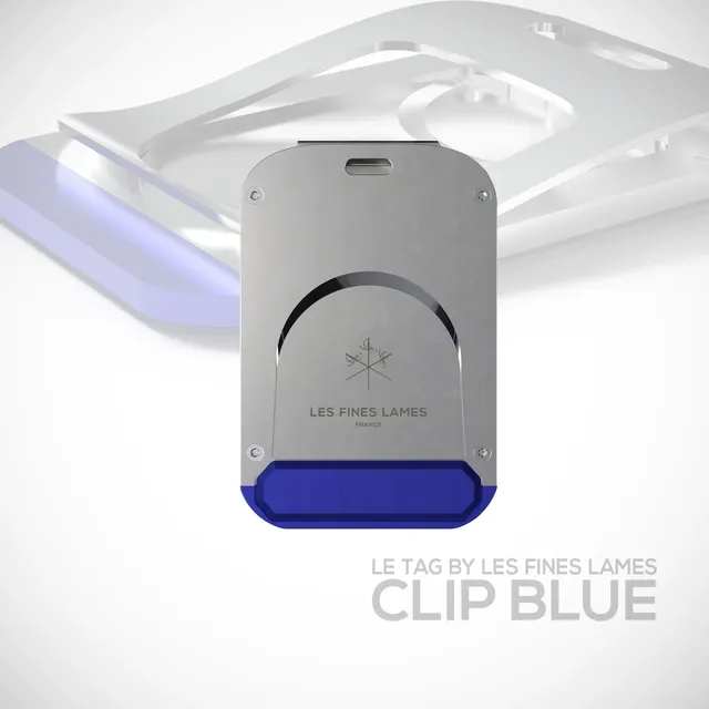 les-fines-lames-le-tag-clip-schneider-blue-doppelklinge image 1