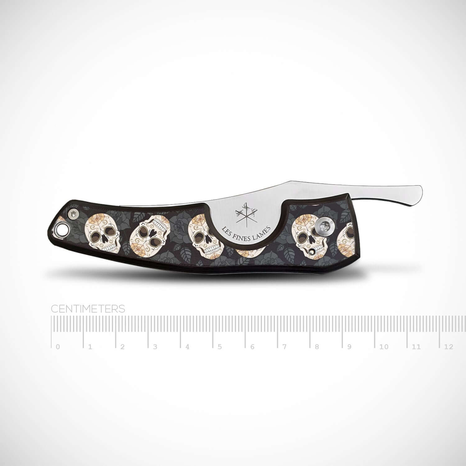 les-fines-lames-le-petit-zigarrenschneider-calavera-mit-stahlklinge image 4