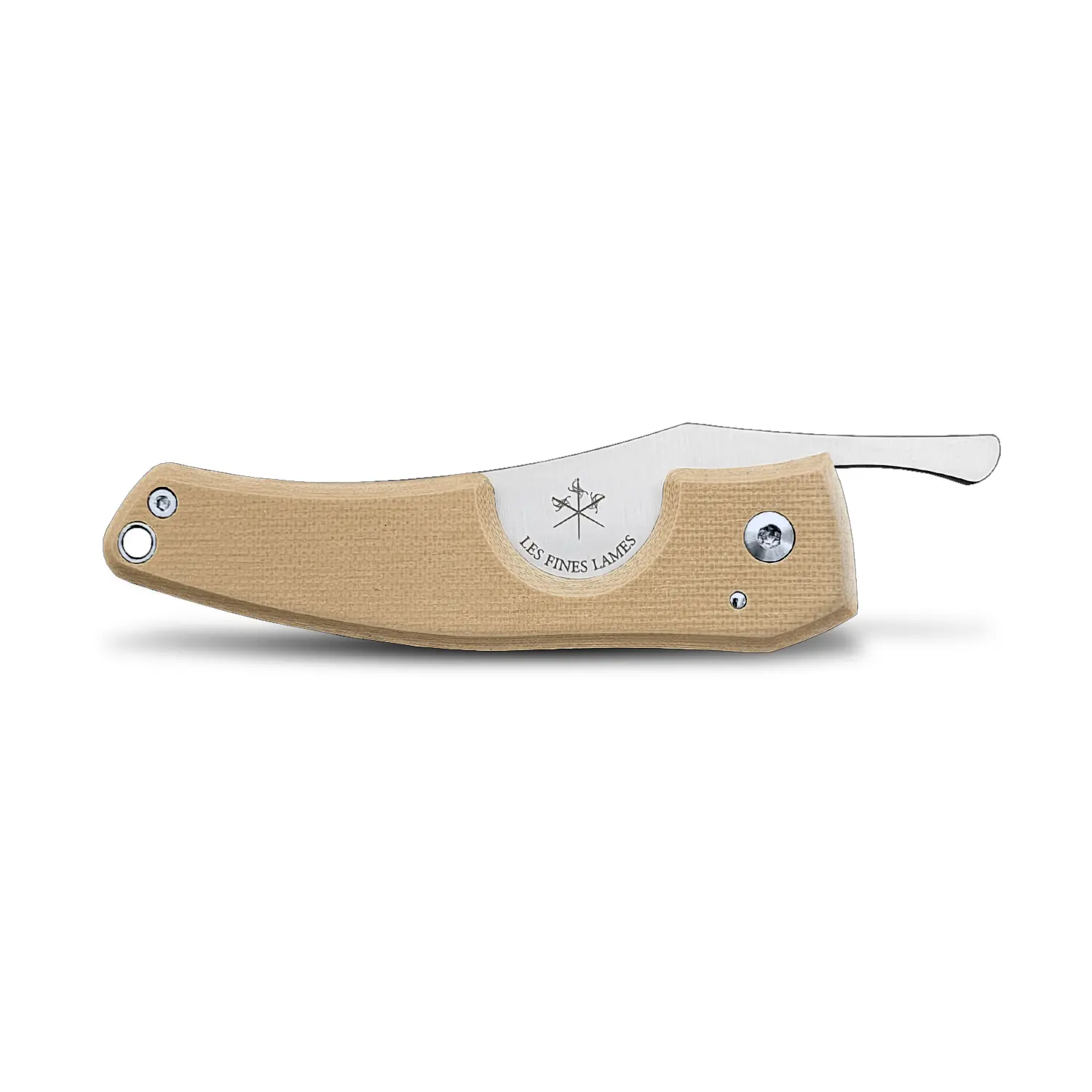 les-fines-lames-le-petit-zigarrenmesser-fde-g10-braun image 2