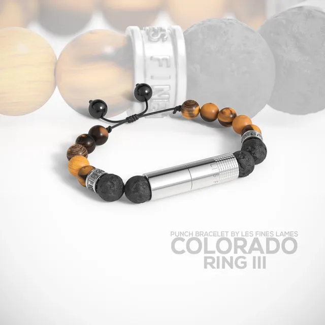 les-fines-lames-punch-bracelet-colorado-ring-iii-bohrer image 1