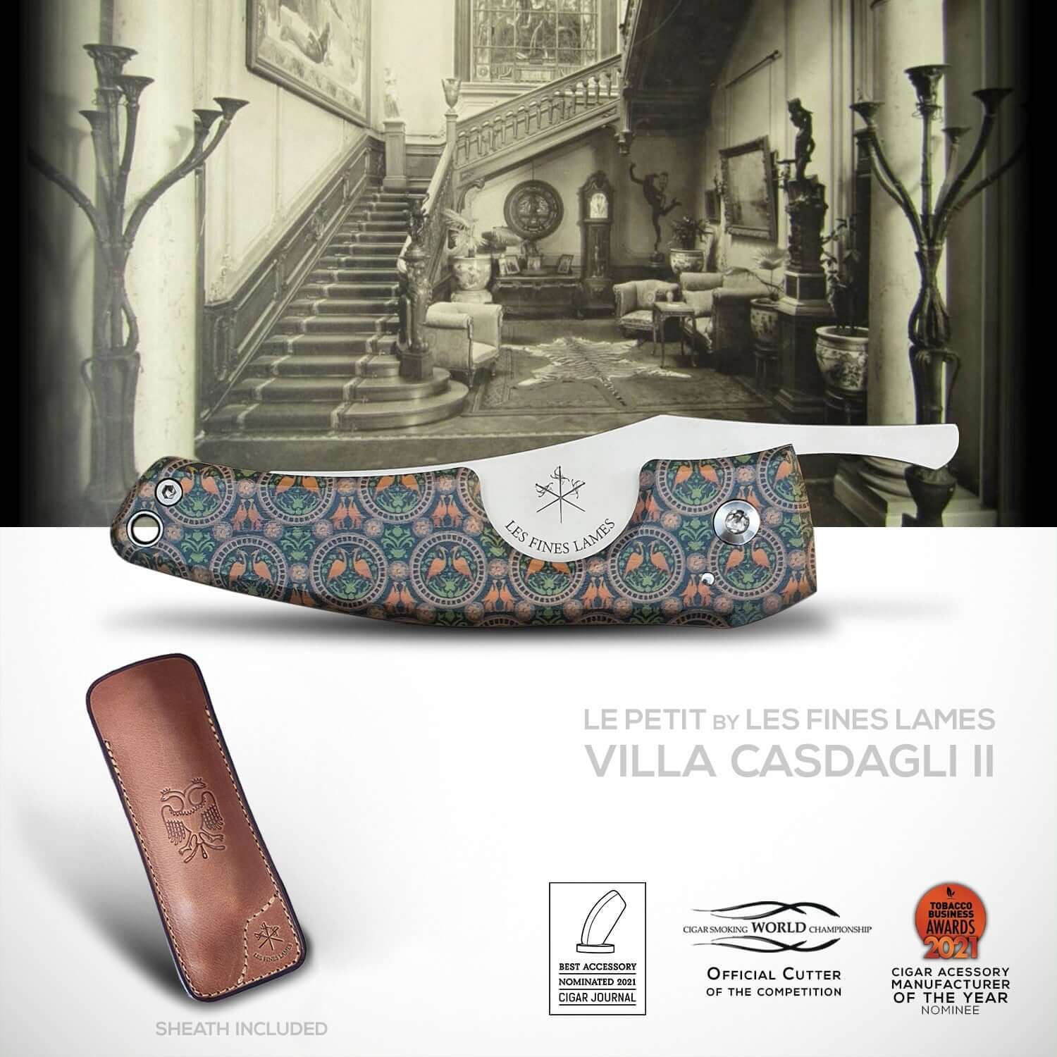 les-fines-lames-le-petit-villa-casdagli-ii-zigarrenmesser-olive image 1