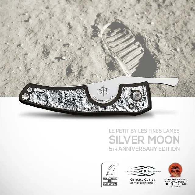 les-fines-lames-le-petit-zigarrenmesser-silver-moon-edition image 1