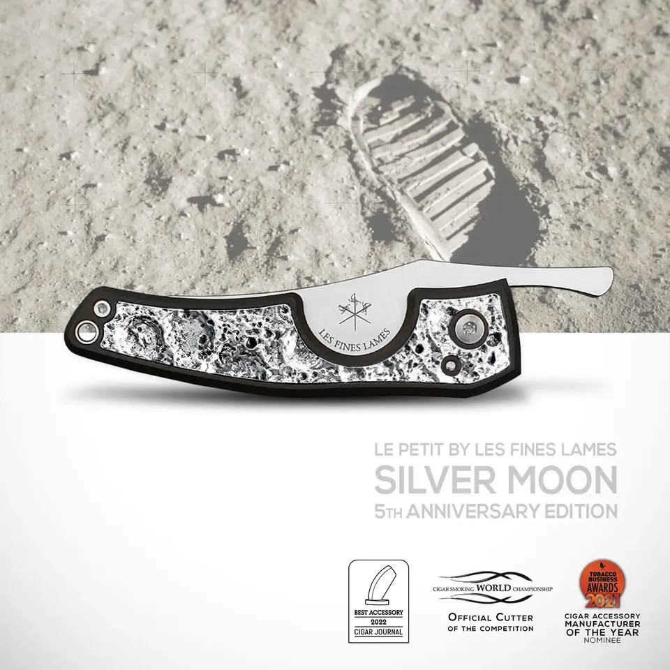 les-fines-lames-le-petit-zigarrenmesser-silver-moon-edition image 1