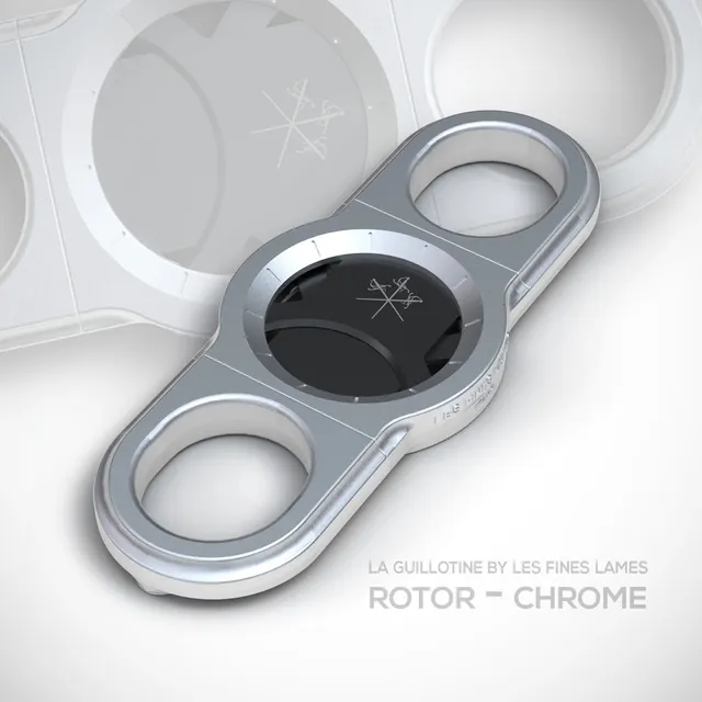 les-fines-lames-la-guillotine-zigarrenschneider-rotor-chrome image 1