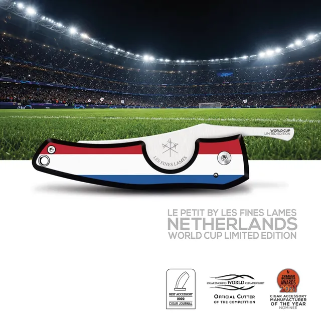 les-fines-lames-le-petit-netherlands-zigarrenmesser-world-cup-edition image 1