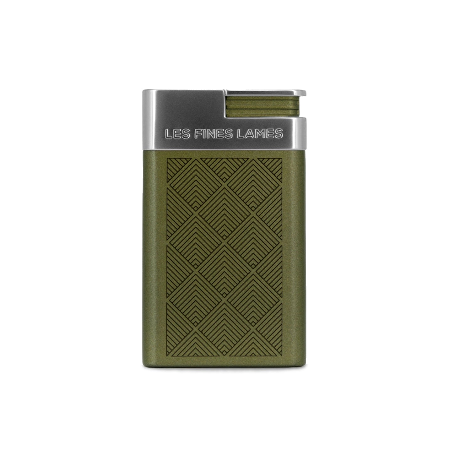 les-fines-lames-le-feu-svelt-zigarrenfeuerzeug-od-green-leaves image 2