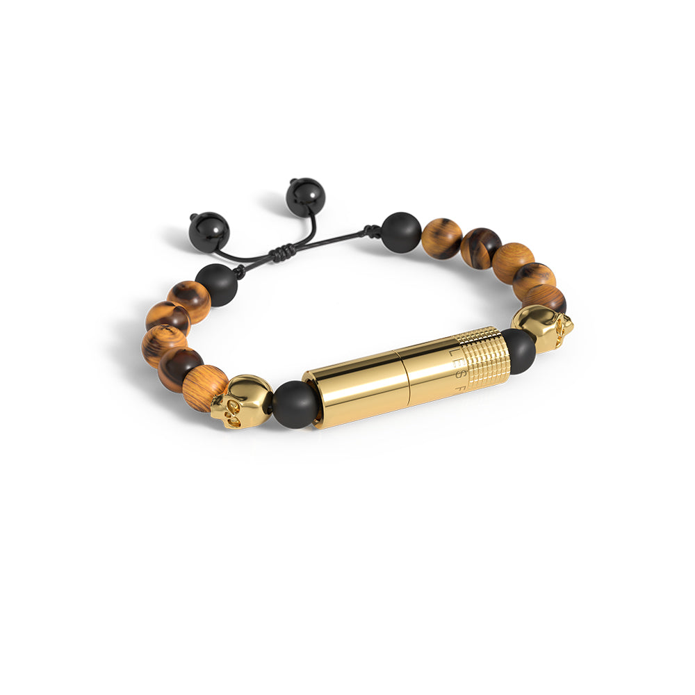 les-fines-lames-punch-bracelet-colorado-zigarrenbohrer-gold image 2