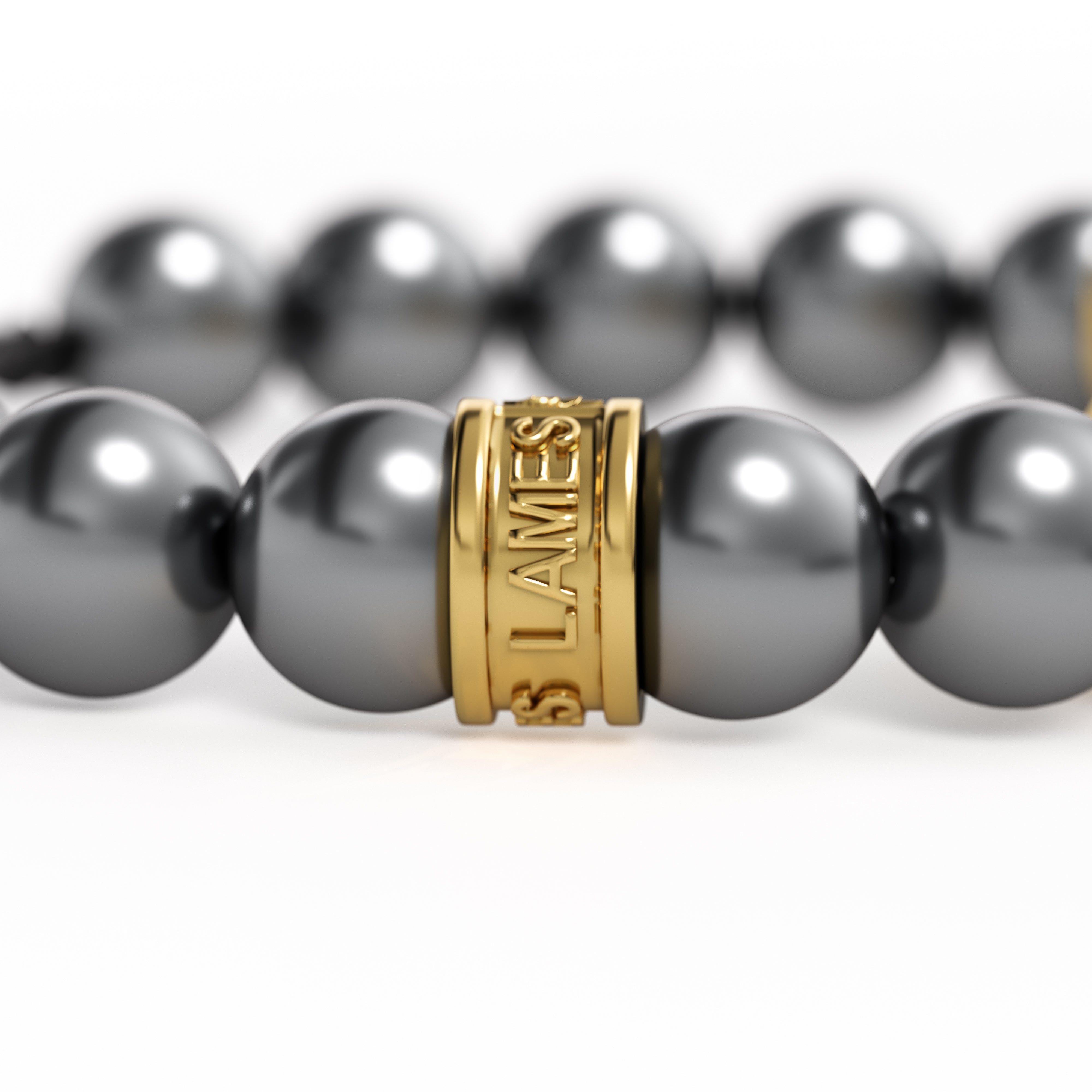 les-fines-lames-punch-bracelet-mercurio-gold-zigarrenschneider-verstellbar image 3
