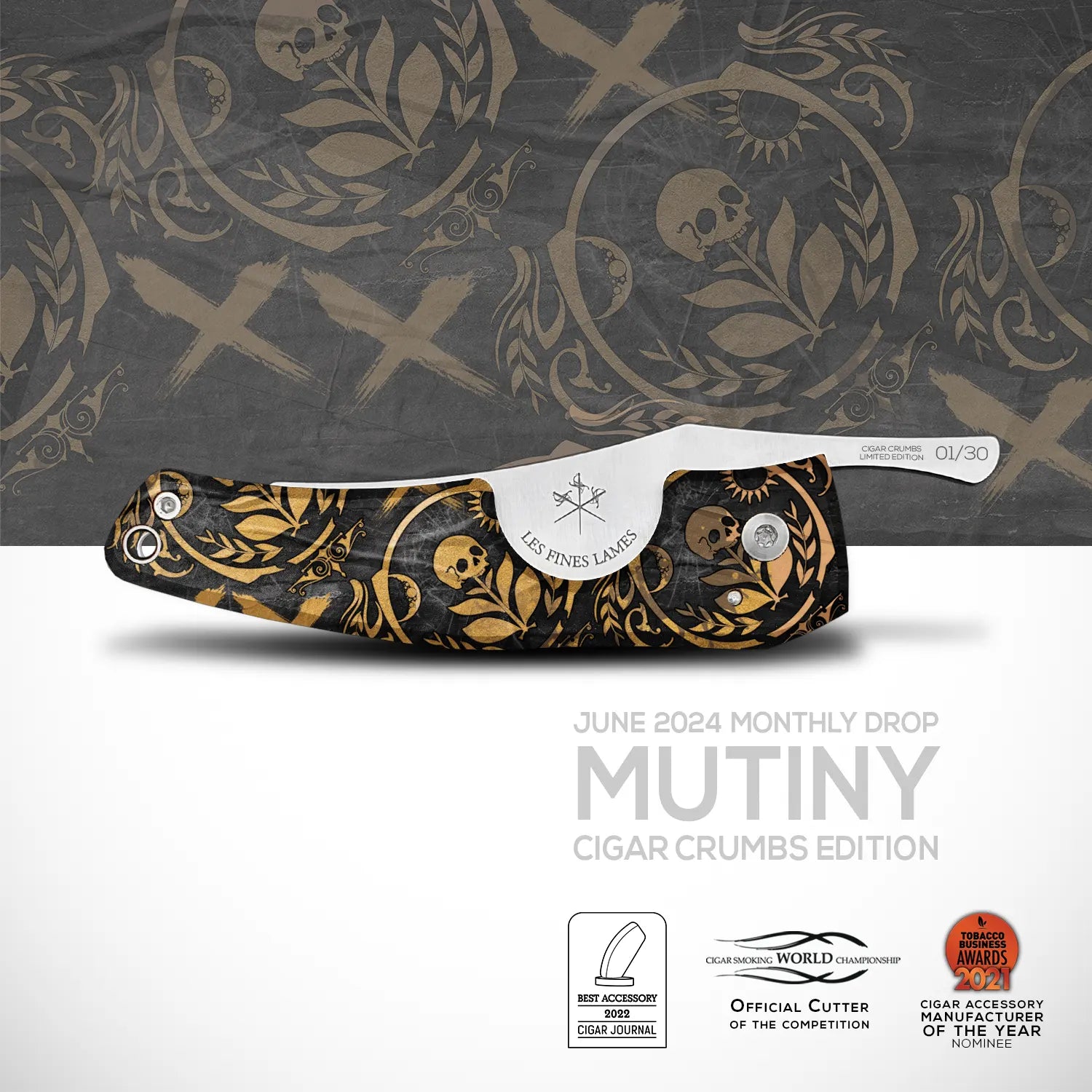 les-fines-lames-le-petit-mutiny-zigarrencutter-limitiert-holz image 1