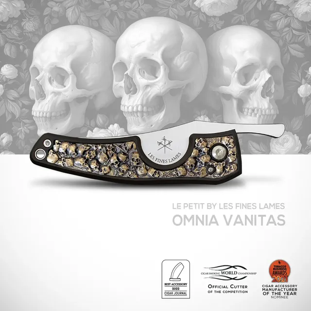 les-fines-lames-le-petit-zigarrenschneider-omnia-vanitas-bronze image 1