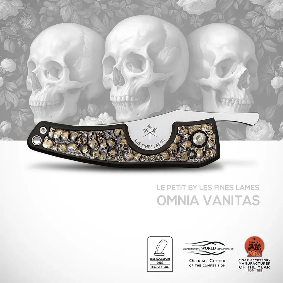 les-fines-lames-le-petit-zigarrenschneider-omnia-vanitas-bronze image 1